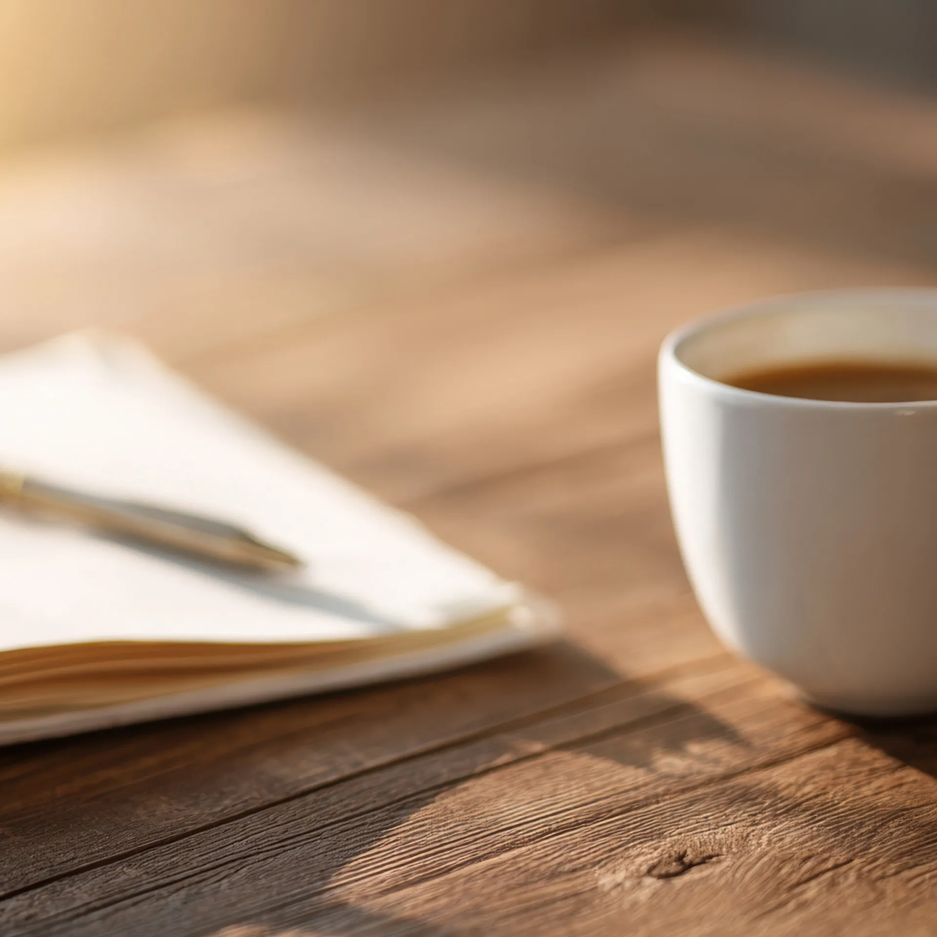 Entrepreneur sitting at a kitchen table with a laptop pushed aside, talking with their spouse over coffee.
