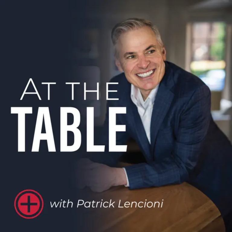 at the table with patrick lencioni