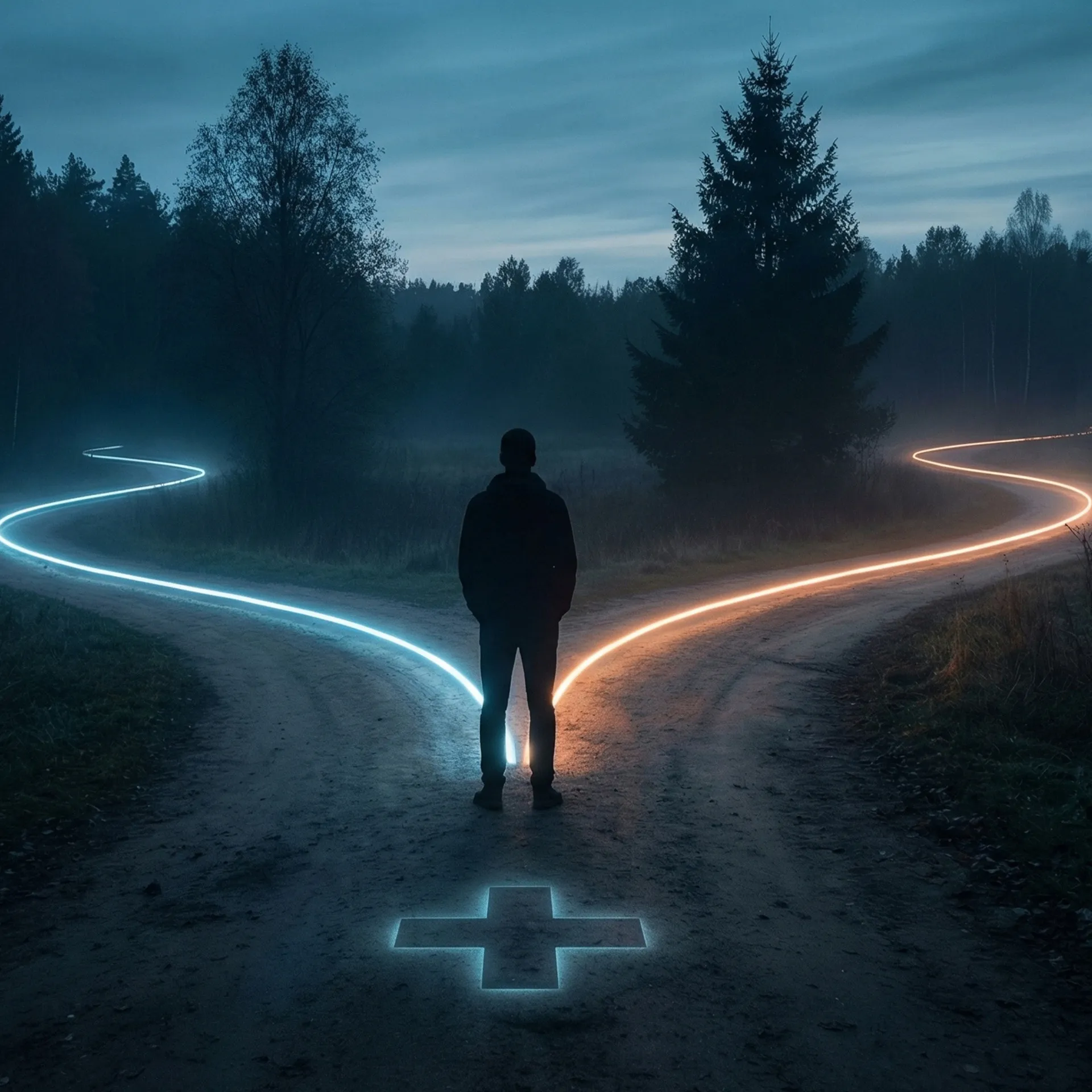 Runner approaching a steep driveway hill at the end of a hot summer run