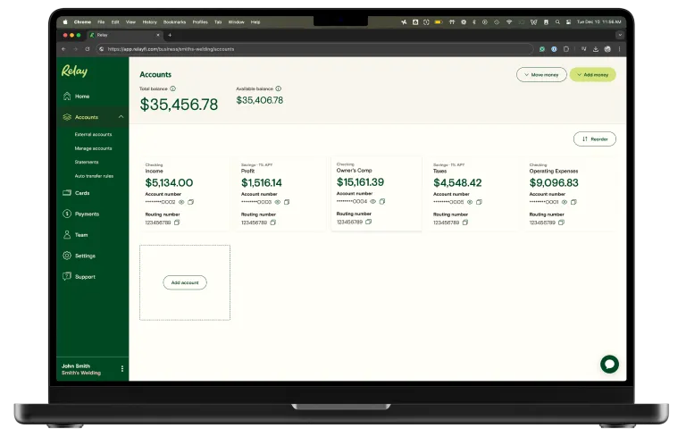 A business financial dashboard showing clear, simplified data for easy decision-making.