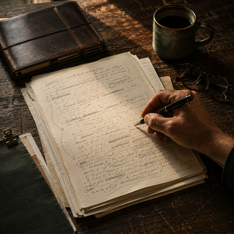 An established Christian business owner looking beyond his immediate work toward the larger life and responsibilities the business is meant to serve. 